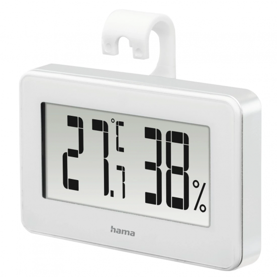 Termo-/Hygrometer Mini, biely