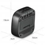 Rádiobudík RC 45, čierny