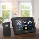 Premium, meteostanica s farebným displejom a nabíjacou funkciou USB