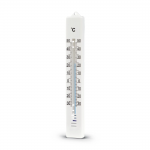 Analógový teplomer vnútorný/vonkajší, 18 cm Analógový teplomer vnútorný/vonkajší, 18 cm