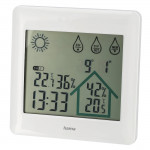 Action, elektronická meteostanica, biela