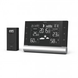 Meteorologická stanica Black Line Plus, čierna