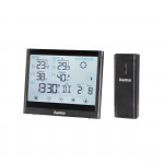 Meteostanica Full Touch, čierna