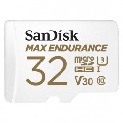 MicroSDHC Max Endurance 32GB (V30/U3/Cl.10/R100/W40) + SD adapter