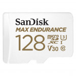 MicroSDXC Max Endurance 128GB (V30/U3/Cl.10/R100/W40) + SD adapter