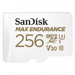 MicroSDXC Max Endurance 256GB (V30/U3/Cl.10/R100/W40) + SD adapter