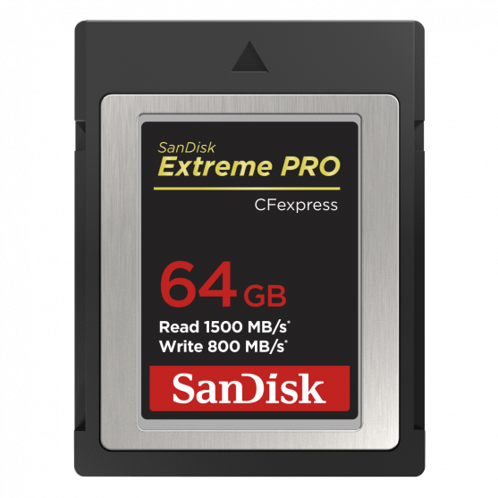 CF Extreme PRO CFexpress 64GB, Type B, 1500MB/s Read, 800MB/s Write