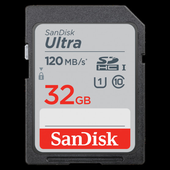 SDHC Ultra 32GB (Class 10/UHS-I/120MB/s)