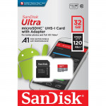 MicroSDHC Ultra 32GB (A1/UHS-I/Cl.10/120MB/s) + Adapter Mobile