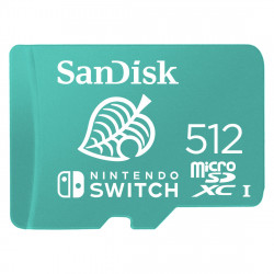 MicroSDXC Extreme 512GB (A1/V30/U3/C10/R100/W90) for Nintendo Switch