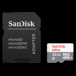 MicroSDHC™ Ultra® 32GB (UHS-1/Cl.10/100MB/s) + Adapter