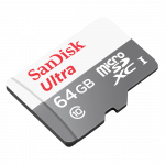 MicroSDXC™ Ultra® 64GB (UHS-1/Cl.10/100MB/s) + Adapter