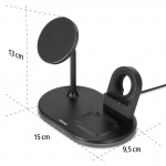 MagCharge Multi Wireless Charging Station for Apple iPhone, Air Pods and