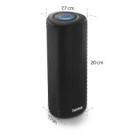 Bluetooth reproduktor Pipe 3.0, IPX5, 24 W, 10 svetelných režimov, čierny