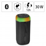 Bluetooth reproduktor Shine 2.0, LED podsvietenie, IPX 4, čierny Bluetooth reproduktor Shine 2.0, LED podsvietenie, IPX 4, čierny