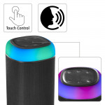 Bluetooth reproduktor Shine 2.0, LED podsvietenie, IPX 4, čierny Bluetooth reproduktor Shine 2.0, LED podsvietenie, IPX 4, čierny