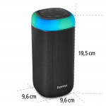 Bluetooth reproduktor Shine 2.0, LED podsvietenie, IPX 4, čierny Bluetooth reproduktor Shine 2.0, LED podsvietenie, IPX 4, čierny