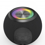 Bluetooth® reproduktor Ball Shape, 5 W, LED, AUX/USB-A/microSD, čierny Bluetooth® reproduktor Ball Shape, 5 W, LED, AUX/USB-A/microSD, čierny