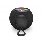 Bluetooth® reproduktor Ball Shape, 5 W, LED, AUX/USB-A/microSD, čierny Bluetooth® reproduktor Ball Shape, 5 W, LED, AUX/USB-A/microSD, čierny