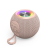 Bluetooth® reproduktor Ball Shape, 5 W, 5 svetelných režimov, ružový