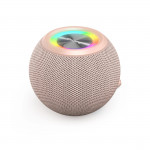 Bluetooth® reproduktor Ball Shape, 5 W, 5 svetelných režimov, ružový