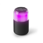 Bluetooth® reproduktor Can Speaker, 4 LED svetelné režimy, 5W, čierny