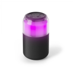 Bluetooth® reproduktor Can Speaker, 4 LED svetelné režimy, 5W, čierny