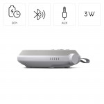 Bluetooth® reproduktor Calm, plochý, biely šum, časovač, 3 W, biely Bluetooth® reproduktor Calm, plochý, biely šum, časovač, 3 W, biely