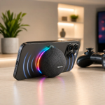 MagBuddy, Bluetooth® reproduktor, 5 W, magnetický krúžok, LED podsvietenie
