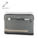 Hama obal na notebook Terra, 13,3 (34 cm), šedý