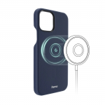Hama MagCase Finest Sense, kryt pre Apple iPhone 12/12 Pro, modrý Hama MagCase Finest Sense, kryt pre Apple iPhone 12/12 Pro, modrý