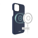 Hama MagCase Finest Sense, kryt pre Apple iPhone 12/12 Pro, modrý Hama MagCase Finest Sense, kryt pre Apple iPhone 12/12 Pro, modrý