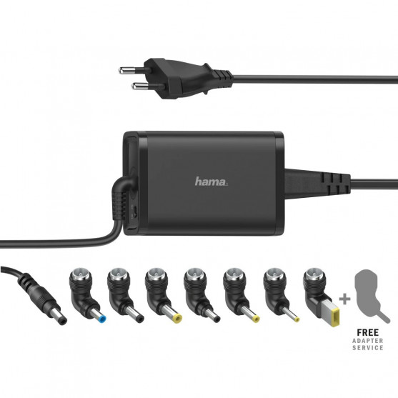 Univerzálny napájací adaptér pre notebook, 15/19 V, 65 W