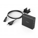 Rýchla stolná USB nabíjačka, 1x USB-C, 2x USB-A, PD 65 W