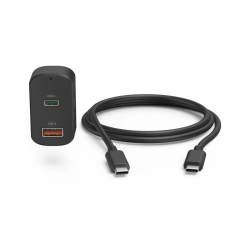 USB-C napájací zdroj do auta, Power Delivery,  5-20 V, 65 W, 1,5 m