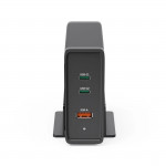 Univerzálna USB-C nabíjačka, GaN, 3 porty, Power Delivery (PD), 5-28V/140W