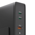 Univerzálna USB-C nabíjačka, GaN, 3 porty, Power Delivery (PD), 5-28V/140W Univerzálna USB-C nabíjačka, GaN, 3 porty, Power Delivery (PD), 5-28V/140W