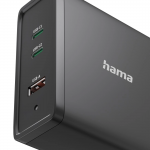 Univerzálna USB-C nabíjačka, GaN, 3 porty, Power Delivery (PD), 5-28V/140W Univerzálna USB-C nabíjačka, GaN, 3 porty, Power Delivery (PD), 5-28V/140W