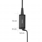 Univerzálny USB‑C napájací adaptér pre notebook, GaN, PD, 45 W