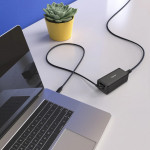 Univerzálny USB‑C napájací adaptér pre notebook, GaN, PD, 100 W