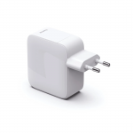 Fast Charger, GaN, 2x USB-C, Extendable Charging Cable, PD, 65 W, white Fast Charger, GaN, 2x USB-C, Extendable Charging Cable, PD, 65 W, white