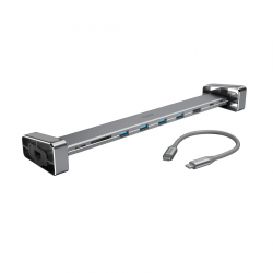 USB‑C dokovacia stanica Connect2Office Basic, 9 portov, odnímateľné nožičky