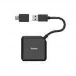 USB hub, 4 porty, USB 3.2 Gen 1, USB-C adaptér