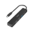 USB-C hub, viacportový, 5 portov, 3x USB-A, USB-C, HDMI™