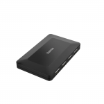 USB-hub, 4 porty, USB 2.0, 480 Mbit/s, vrátane kábla a napájacieho adaptéra USB-hub, 4 porty, USB 2.0, 480 Mbit/s, vrátane kábla a napájacieho adaptéra