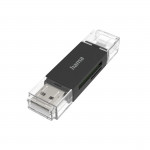 Čítačka kariet OTG, USB-A, micro USB, USB 2.0
