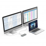 USB‑C rozbočovač Connect2Mac, 12 portov, pre MacBook Air & Pro
