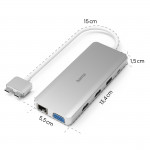 USB‑C rozbočovač Connect2Mac, 12 portov, pre MacBook Air & Pro