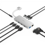 USB‑C rozbočovač Connect2Mac, 12 portov, pre MacBook Air & Pro