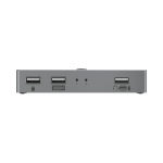 KVM prepínač pre 2 PC na 1 monitor, 3xUSB, 1xHDMI, vrátane káblov